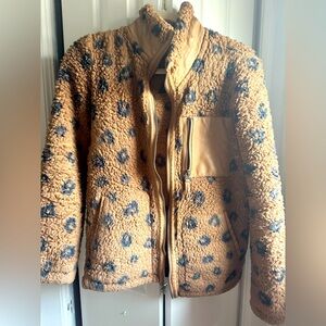 Abercrombie and Fitch leopard Sherpa